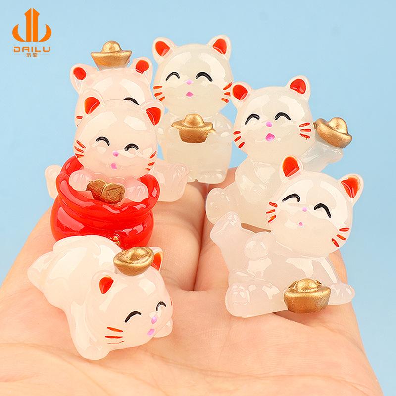 Charm LaBuBu Charm mèo may mắn DIY trang trí xe hơi (FF-132)