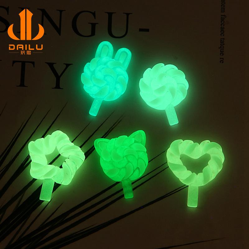Charm LaBuBu Charm kẹo que phát sáng DIY trang trí vỏ điện thoại (FF-459)