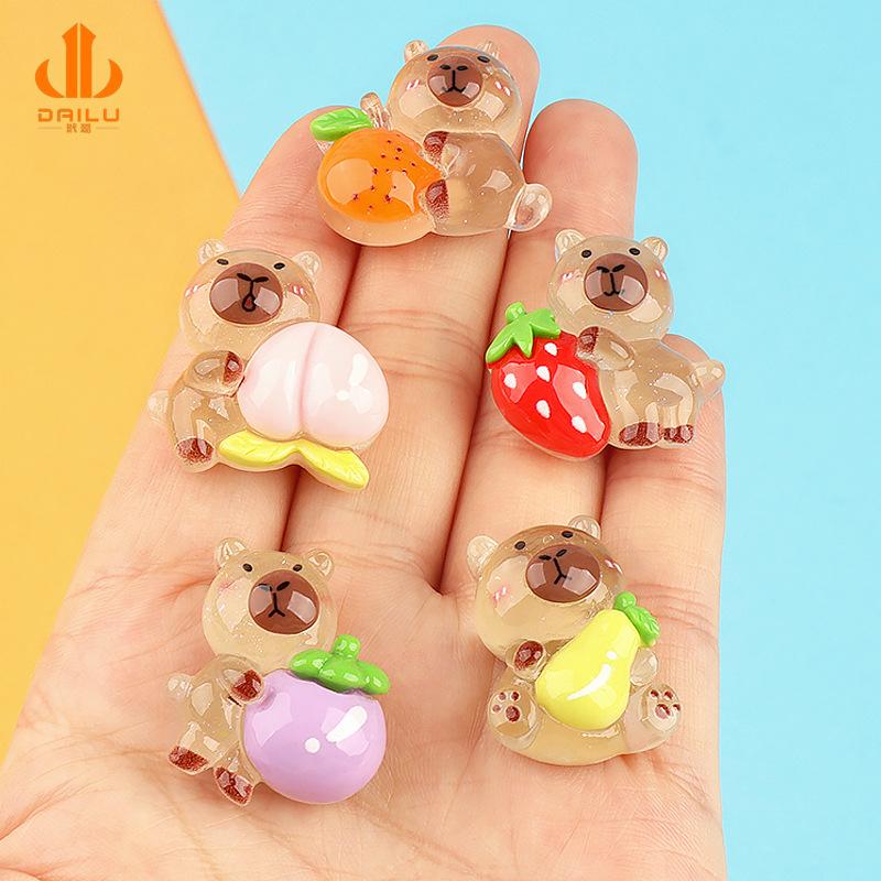 Charm LaBuBu Charm chuột Capybara DIY vỏ điện thoại dễ thương (FF-119)