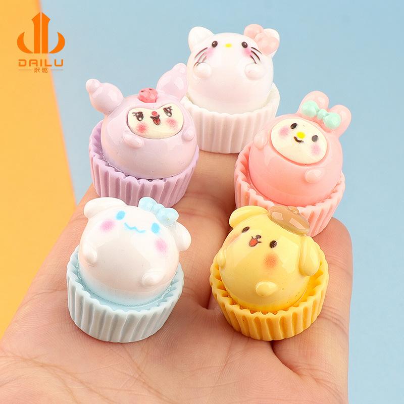 Charm LaBuBu Charm bánh choux DIY trang trí tiểu cảnh (FF-258)