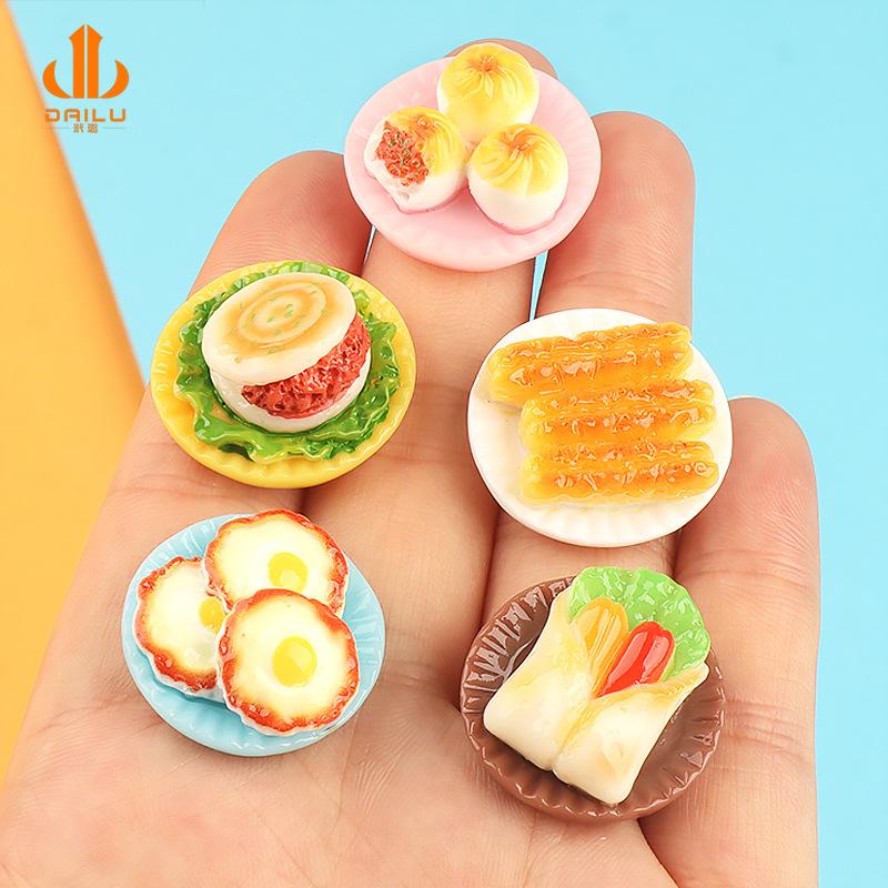 Charm LaBuBu Charm bánh bao thịt DIY trang trí vỏ điện thoại (FF-72)