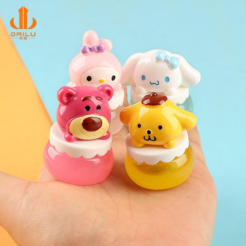 Charm LaBuBu 夜光立体爆灯闪灯 diy微景观摆件钥匙扣娃娃屋树脂饰品配件