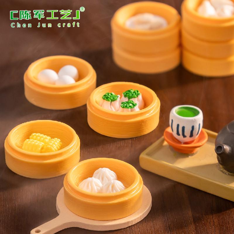 Phụ Kiện Tiểu Cảnh Tiểu cảnh điểm tâm Trung Quốc, phụ kiện trang trí mini DIY (ZC-506)