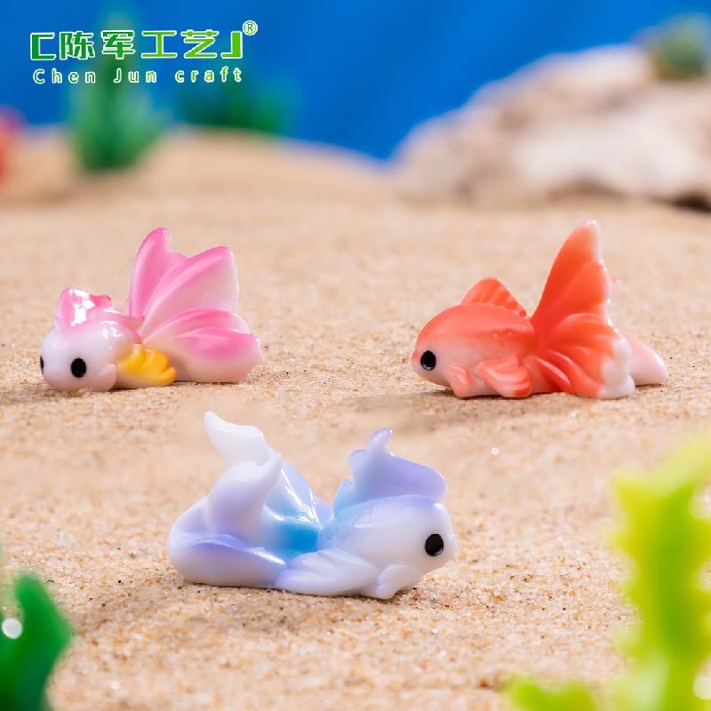 Phụ Kiện Tiểu Cảnh Tiểu cảnh cá vàng thổi bong bóng, trang trí bể cá DIY mini (ZC-447)