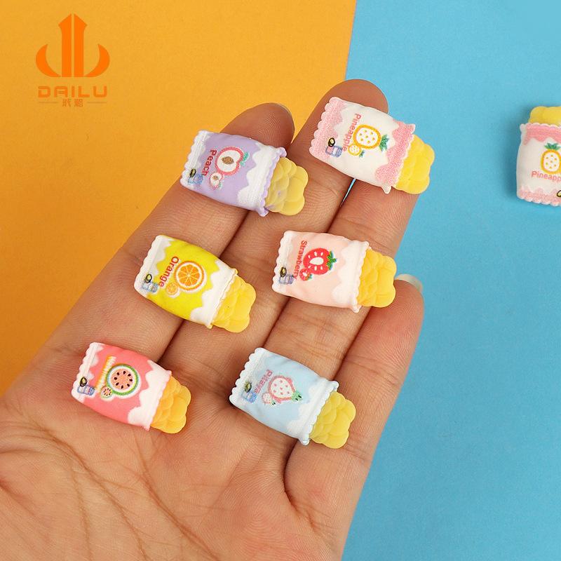 Charm LaBuBu 薯片袋装仿真迷你便利店混款diy批发奶油胶手机壳装饰饰品小配件