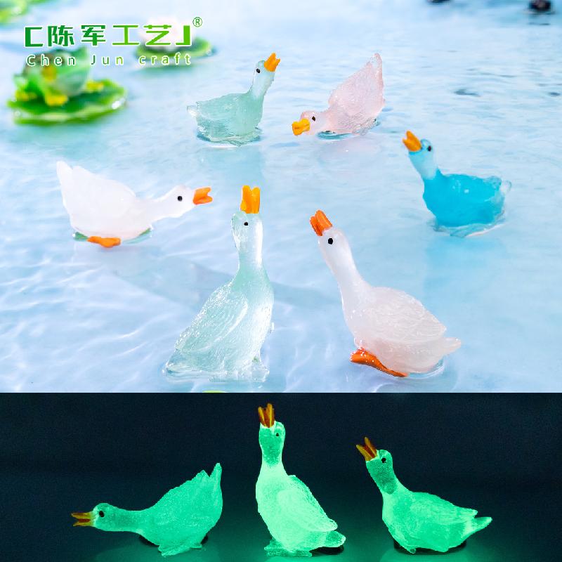 Phụ Kiện Tiểu Cảnh Tiểu cảnh thiên nga phát sáng DIY, phụ kiện tiểu cảnh mini xe bàn garden đáng yêu (ZC-1211)