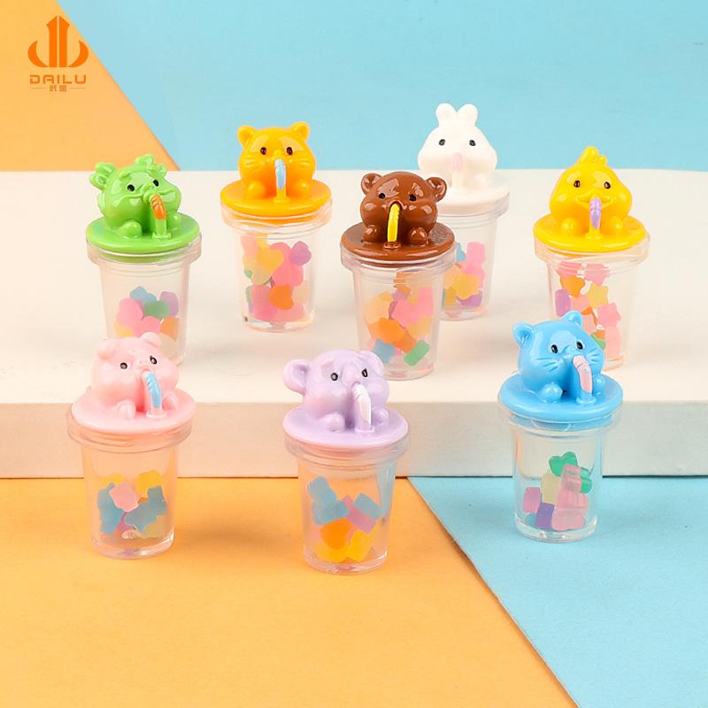 Charm LaBuBu Charm ly nước động vật DIY phát sáng trang trí (FF-251)