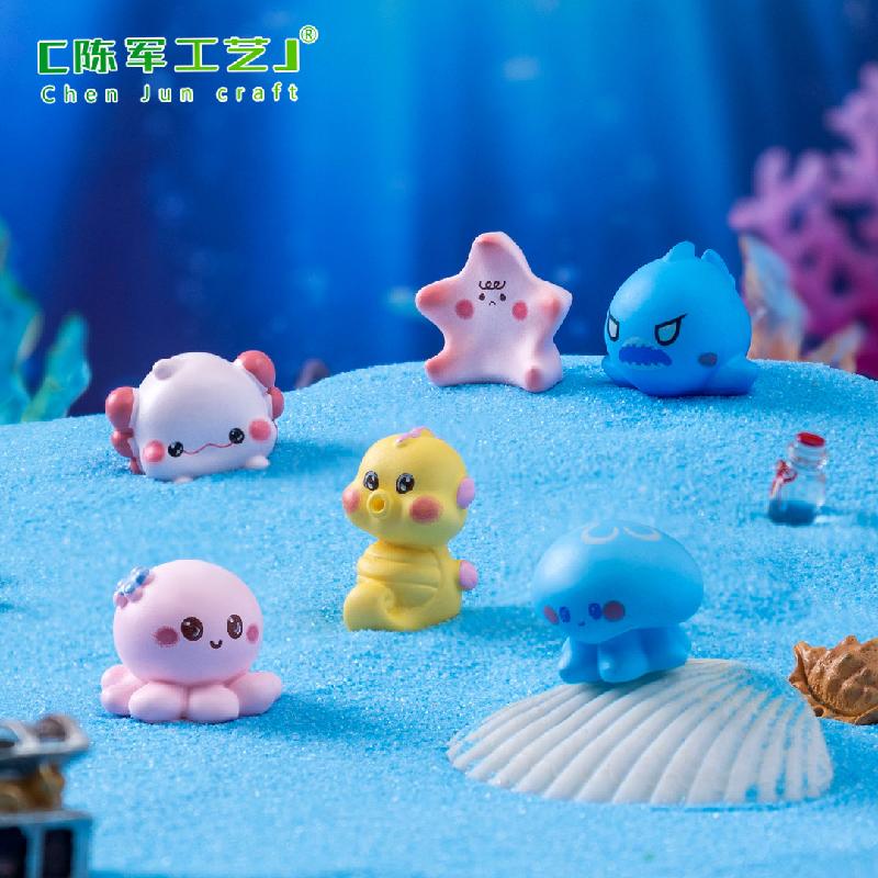 Phụ Kiện Tiểu Cảnh Tiểu cảnh cá rồng sáu cạnh nhiều màu, búp bê DIY, phụ kiện bàn tiểu cảnh mini (ZC-601)