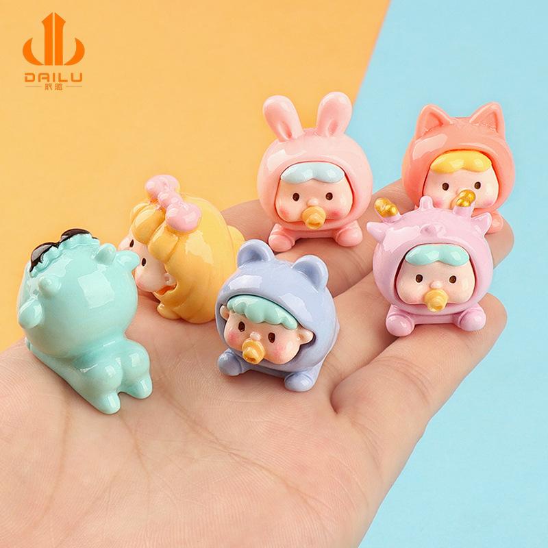 Charm LaBuBu Charm cua phát sáng DIY trang trí tiểu cảnh (FF-42)