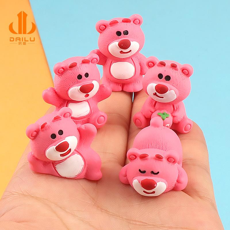 Charm LaBuBu Charm gấu phát sáng DIY trang trí điện thoại (FF-450)