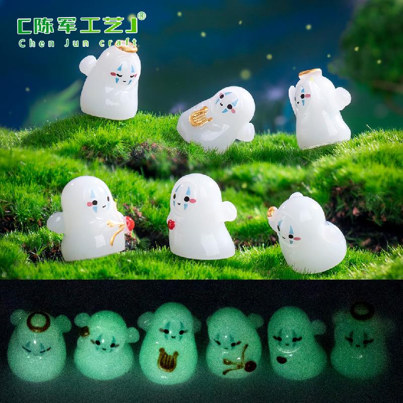 Phụ Kiện Tiểu Cảnh Tiểu cảnh thiên thần Cupid phát sáng DIY, phụ kiện tiểu cảnh mini resin đáng yêu, cute (ZC-1130)