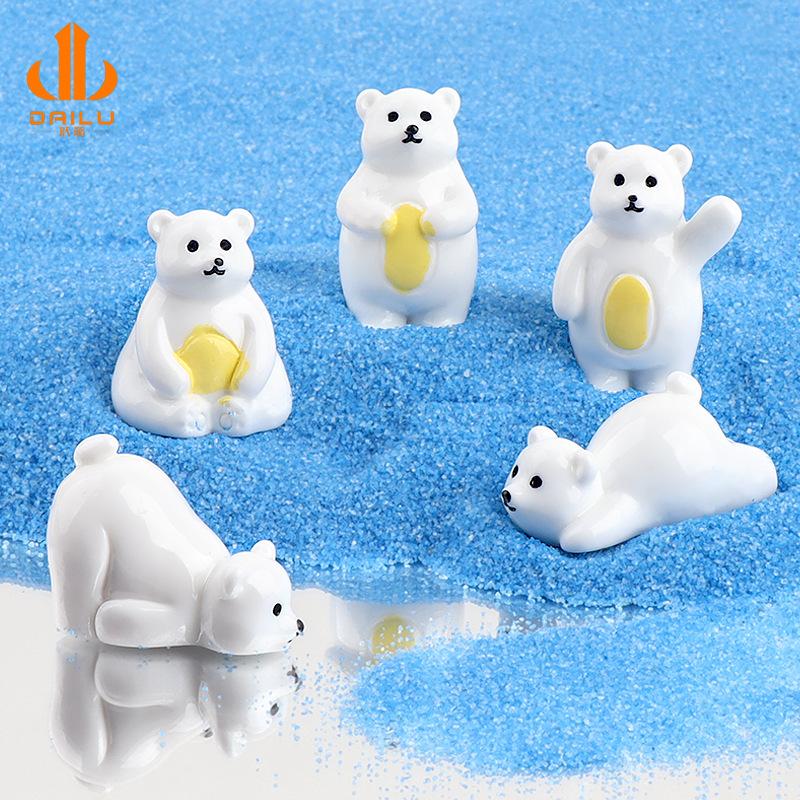 Charm LaBuBu Charm gấu bắc cực phát sáng DIY tiểu cảnh (FF-316)