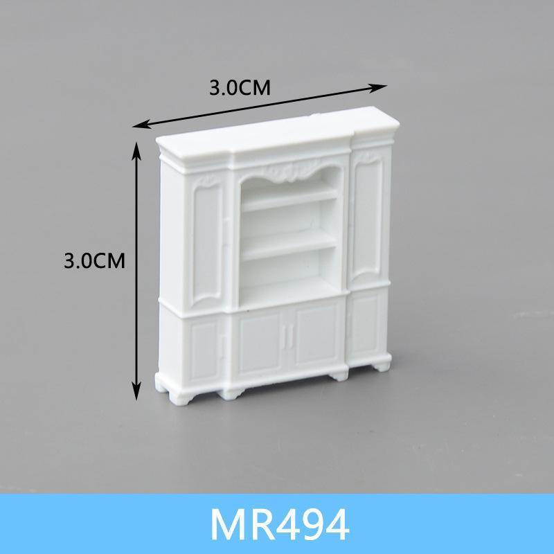 Mô hình đồ nội thất tủ quần áo mini 1/50 (JY-155)