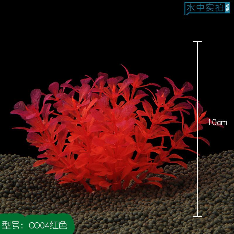 Trang trí bể cá cây nhựa và hoa (YR-55)