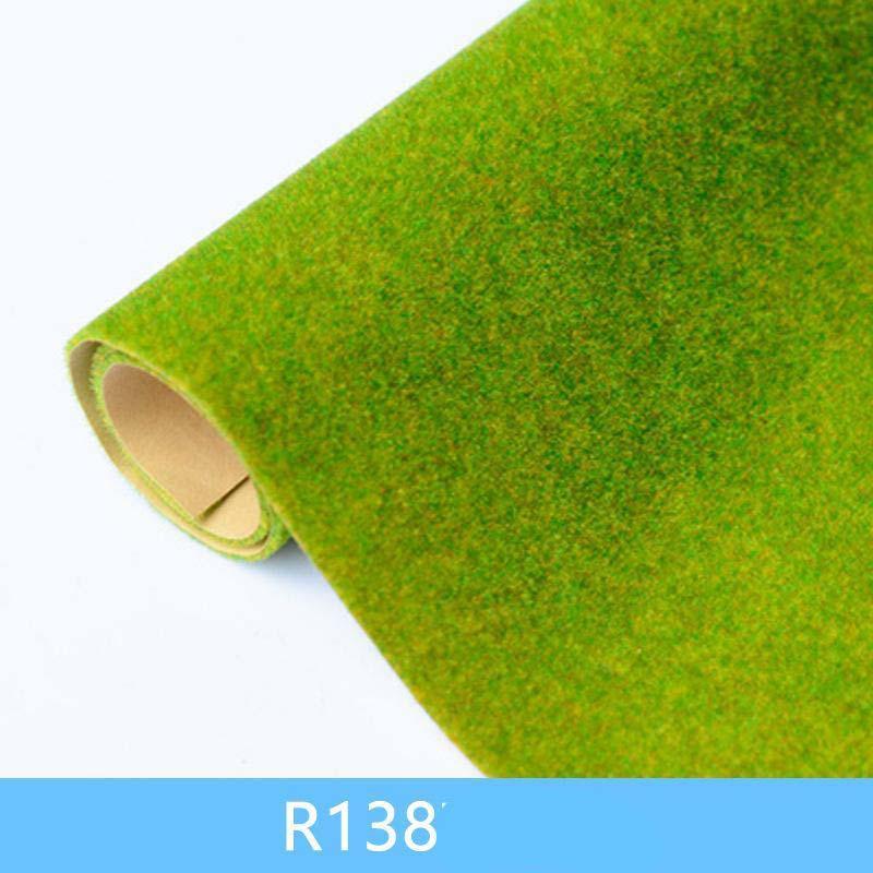 Mô hình nhung cỏ sàn giấy v dính bột nhung (JY-87)