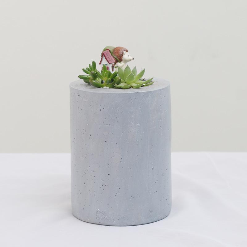 Chậu Cây Resin Chậu cây mọng nước hình nhím resin, chậu mini trang trí văn phòng, tiểu cảnh thủy canh (RG-46)