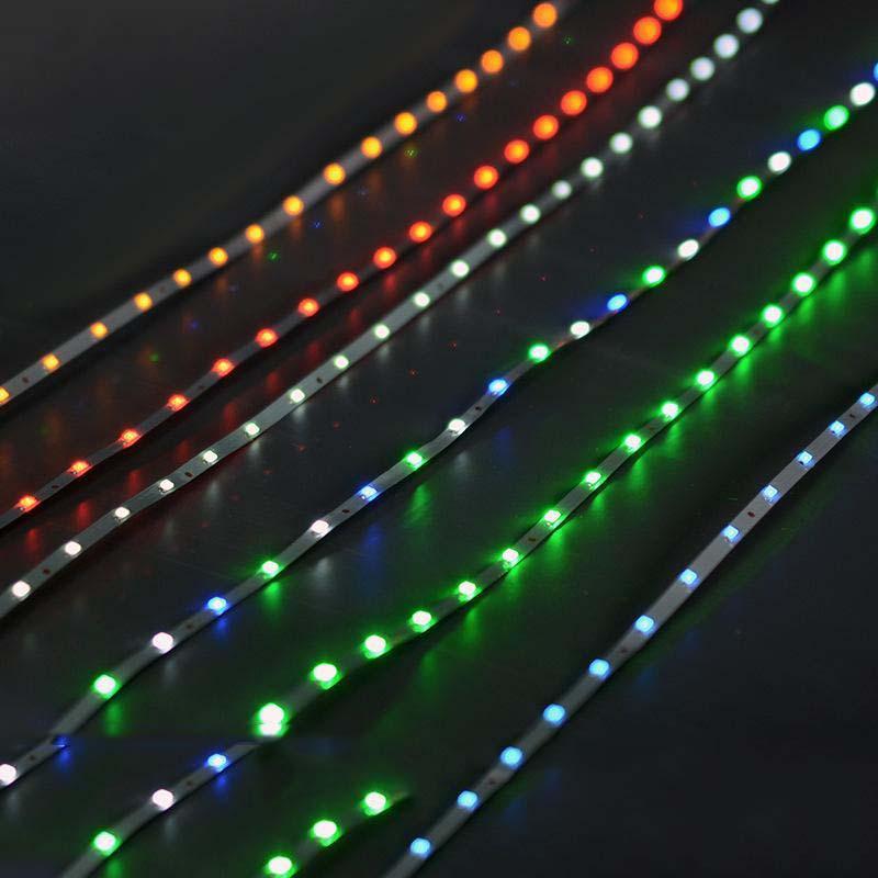 Miếng dán ánh sáng màu dài 1 mét/ thanh, 3V led nhiều màu sắc (JY-132)