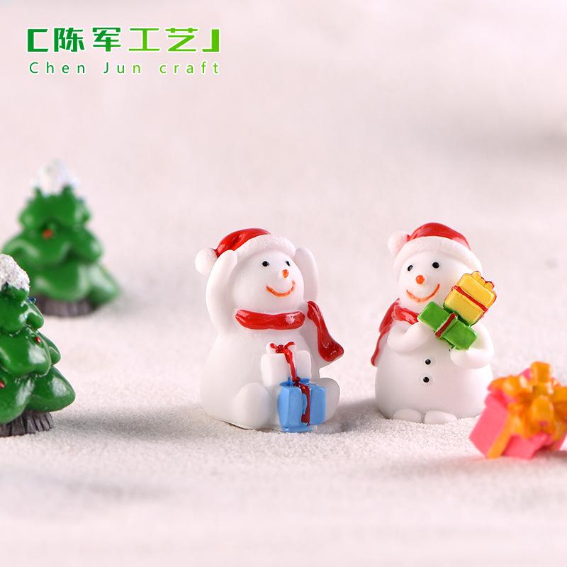 Tiểu cảnh người tuyết, ông già Noel, móc khóa Giáng Sinh (ZC-134)