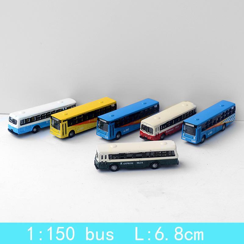 Mô phỏng xe buýt hợp kim, tỉ lệ 1/100-150  (JY-15)