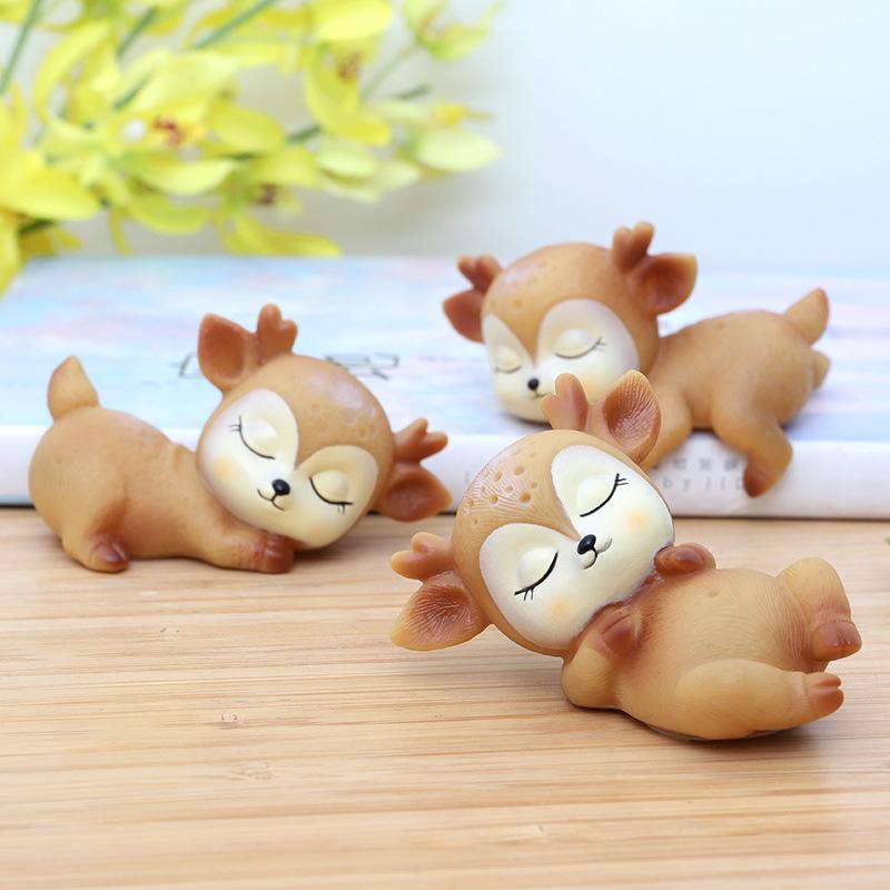 Chậu Cây Resin Chậu cây mọng nước hình động vật resin, chậu mini trang trí nhà, văn phòng, ban công và tiểu cảnh (RG-161)