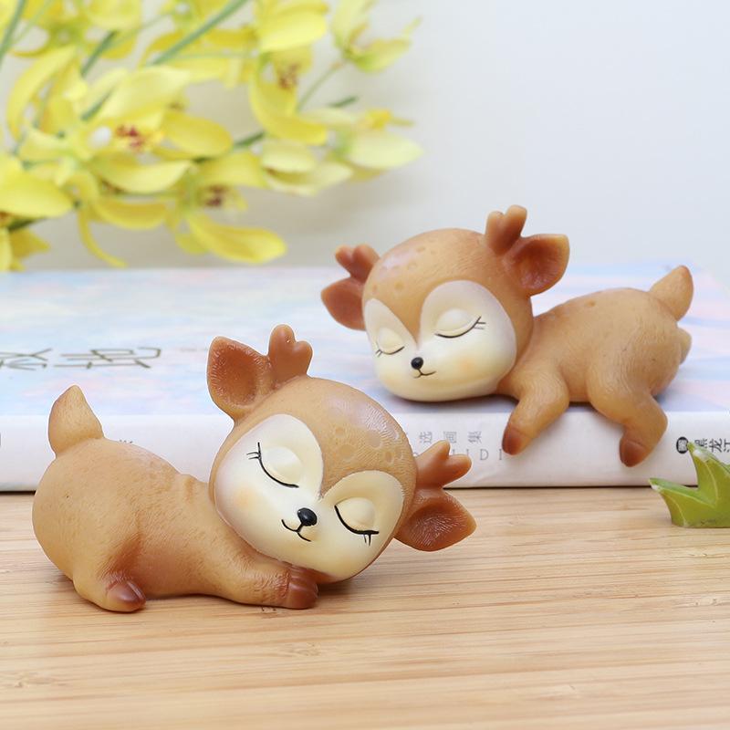 Chậu Cây Resin Chậu cây mọng nước hình động vật resin, chậu mini trang trí nhà, văn phòng, ban công và tiểu cảnh (RG-161)