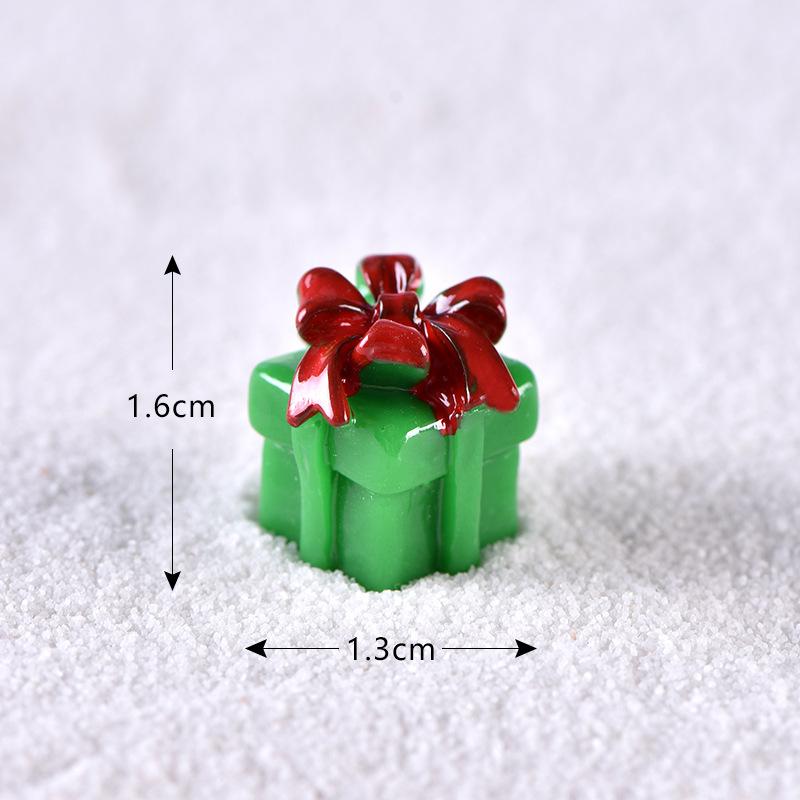 Ông già Noel, người tuyết và tàu hỏa, phụ kiện Noel mini (ZC-34)