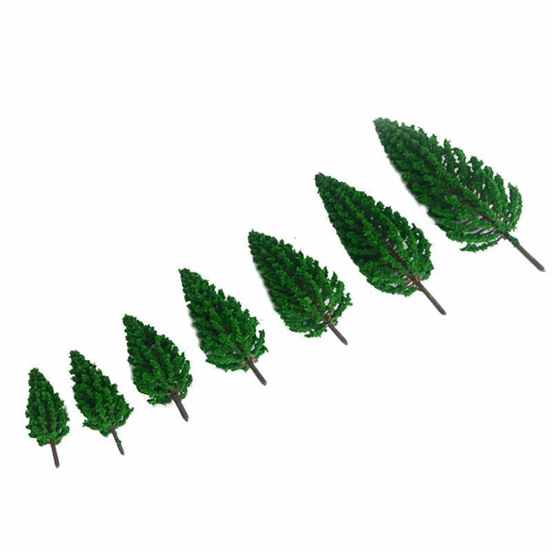 Cây thông Mô hình màu xanh lá Cây đậm (JY-46)