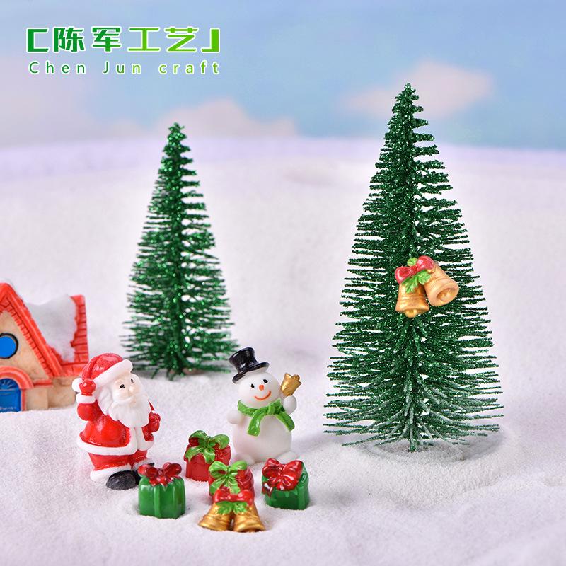 Tiểu cảnh cây thông Noel, trang trí tiểu cảnh và sa bàn (ZC-426)