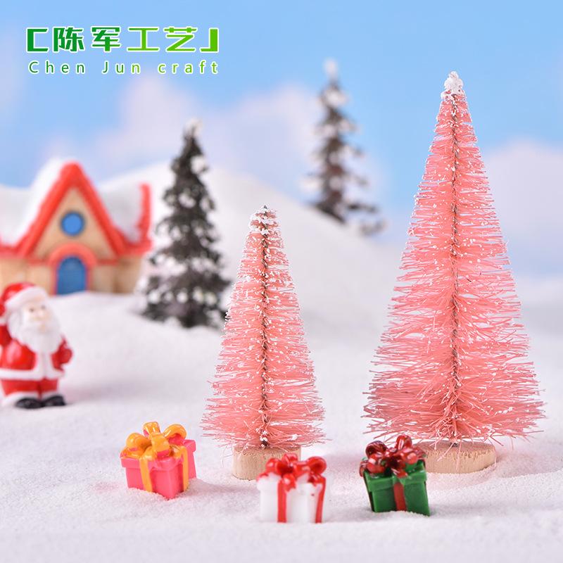 Tiểu cảnh cây thông Noel, trang trí tiểu cảnh và sa bàn (ZC-426)