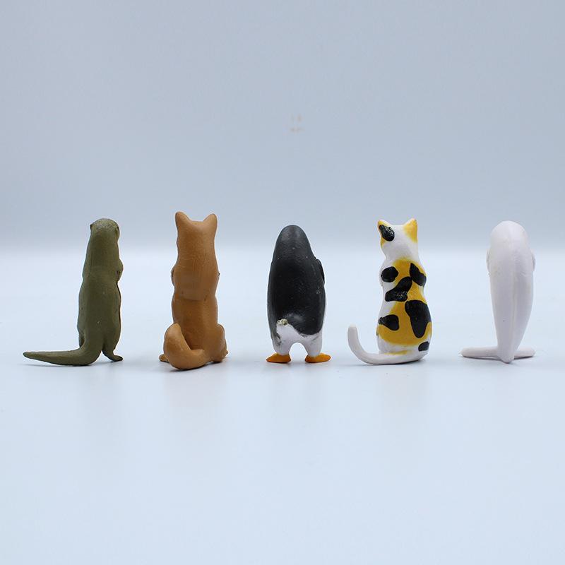 5 Mẫu, đồ chơi động vật hứa hẹn của Chạy tay: Chó Shiba, Mèo, Cá Heo, Chim Hạc, Nước Suwako. ZZ-125