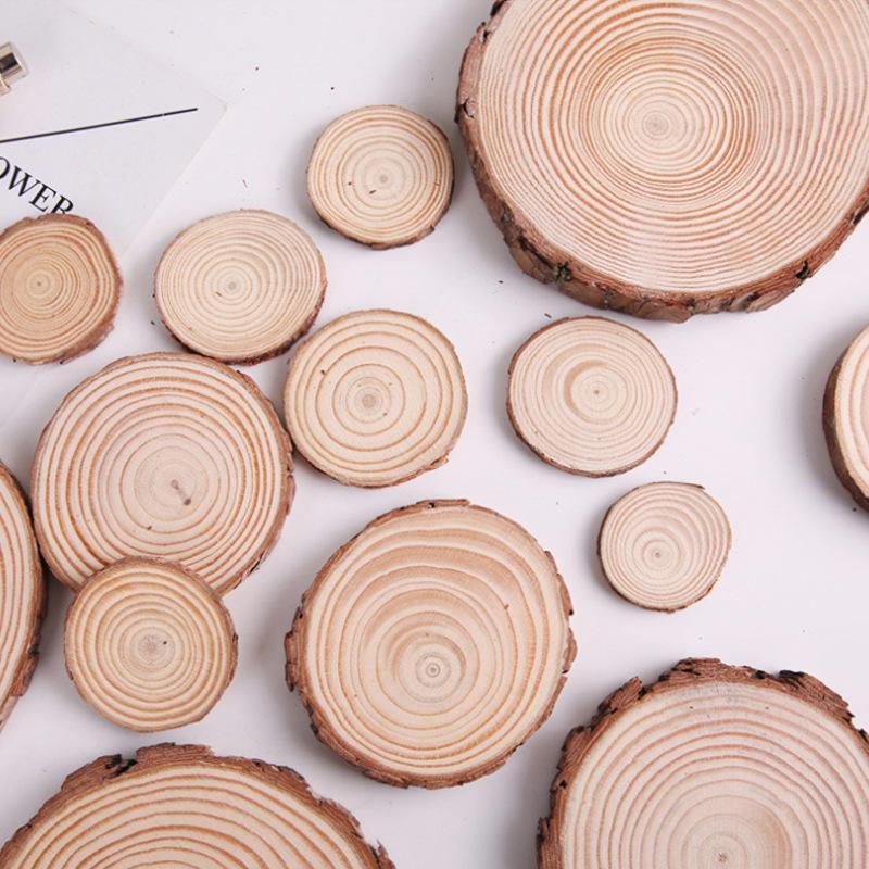 Ánh sáng dăm gỗ sung sung dăm gỗ tự làm hàng năm vòng tranh vòng dăm gỗ trang trí paulownia vòng dăm gỗ (GL-9)
