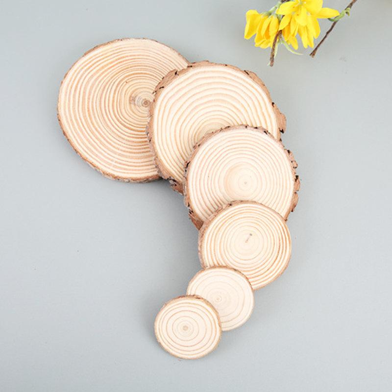 Ánh sáng dăm gỗ sung sung dăm gỗ tự làm hàng năm vòng tranh vòng dăm gỗ trang trí paulownia vòng dăm gỗ (GL-9)