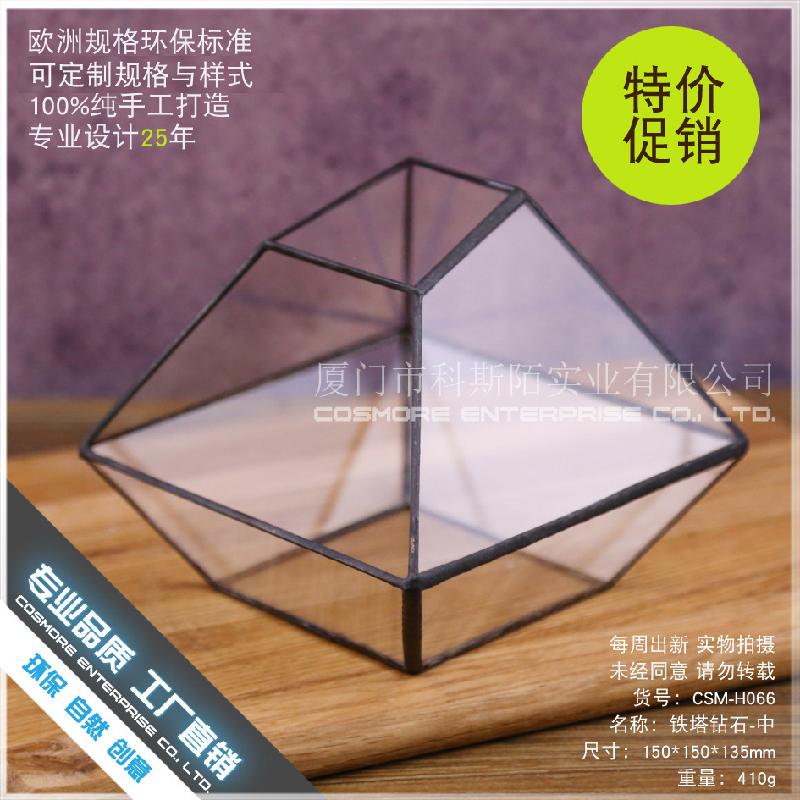 Chậu Đa Giác DG-62 Các bình hoa độc đáo, trong suốt, cây cỏ nhiều thịt, thiết kế nhỏ cảnh