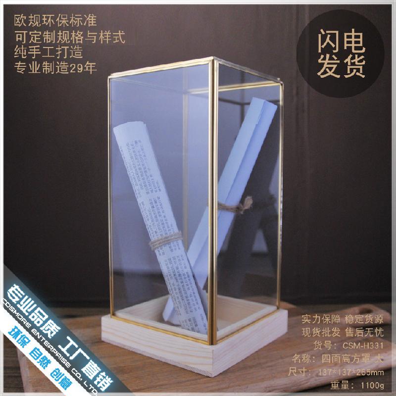 Chậu Đa Giác DG-51 Mẫu vật liệu kính đơn giản hợp phong thủy ở nhà, quán cafe, cửa hàng quần áo