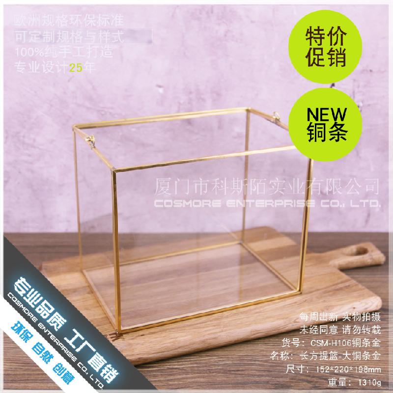 Chậu Đa Giác DG-74 Hộp trang trí phòng để lửa cưới của nhà kính hình hộp chất thép của Bắc Âu