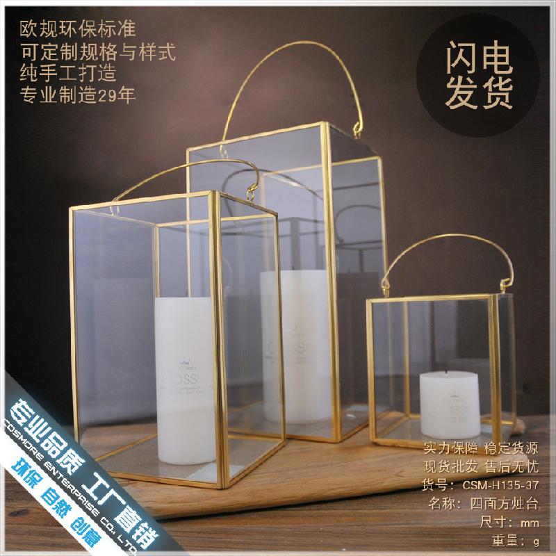 Chậu Đa Giác DG-139 Đèn thời trang phong cách cổ điển ôm đối với 4 mặt lớn