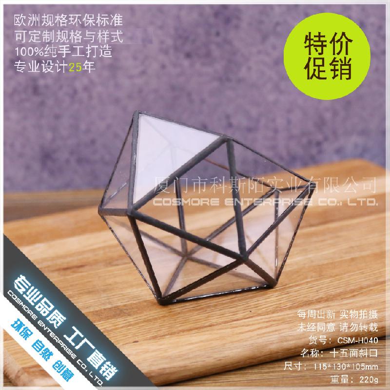 Chậu Đa Giác DG-85 Khảm đa góc, cây thực vật nhiều thịt, thảm mầm, cảnh vật nhỏ không đều, hộp hoa bền vĩnh cửu kính lớn