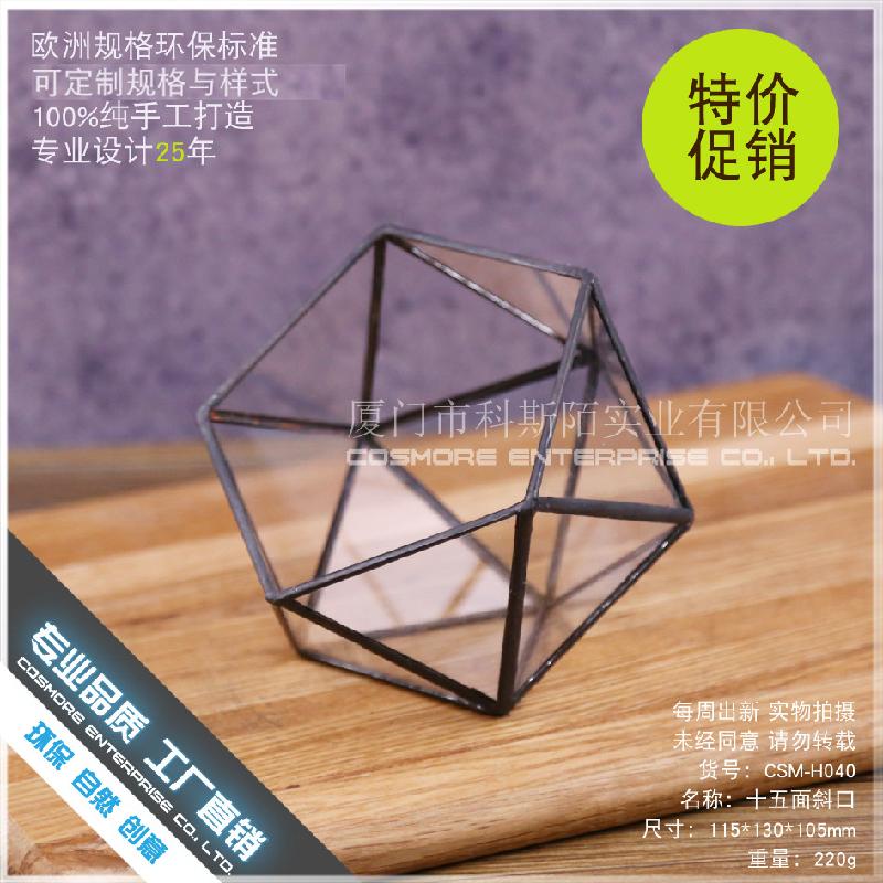 Chậu Đa Giác DG-85 Khảm đa góc, cây thực vật nhiều thịt, thảm mầm, cảnh vật nhỏ không đều, hộp hoa bền vĩnh cửu kính lớn