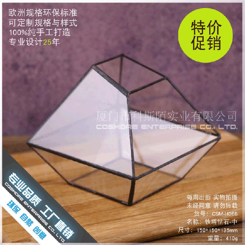 Chậu Đa Giác DG-62 Các bình hoa độc đáo, trong suốt, cây cỏ nhiều thịt, thiết kế nhỏ cảnh