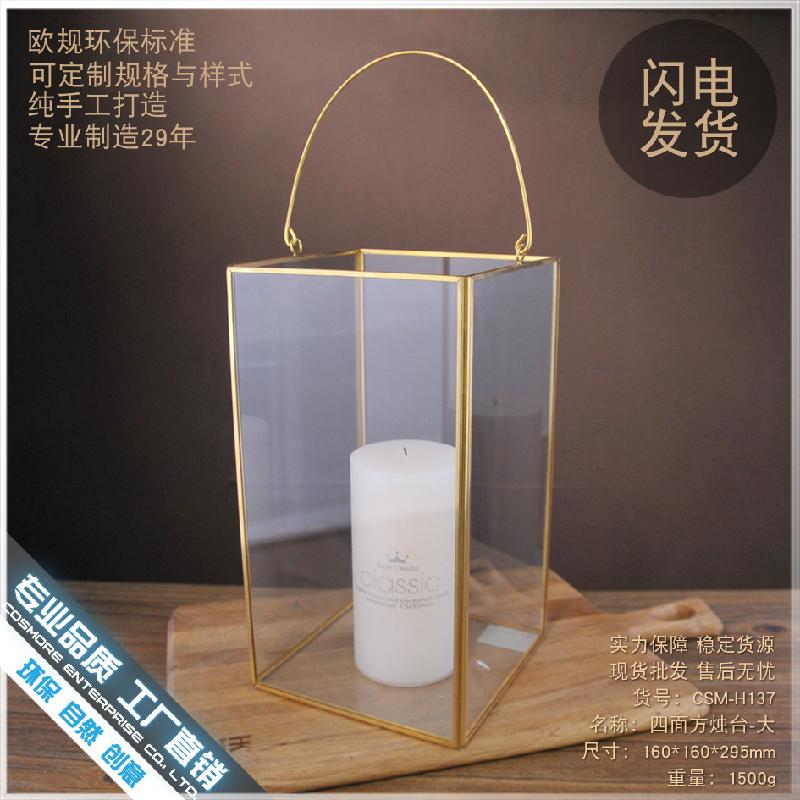 Chậu Đa Giác DG-139 Đèn thời trang phong cách cổ điển ôm đối với 4 mặt lớn