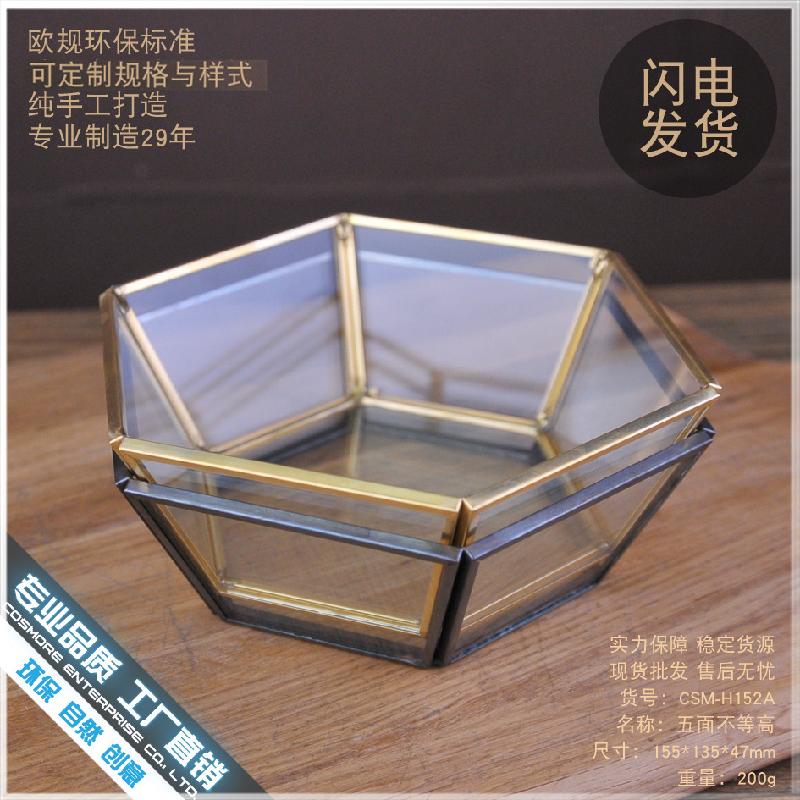 Chậu Đa Giác DG-148 Khay đựng trang sức, bộ trang sức kiểu Bắc Âu