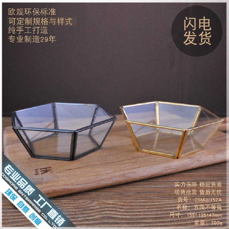 Chậu Đa Giác DG-148 Khay đựng trang sức, bộ trang sức kiểu Bắc Âu