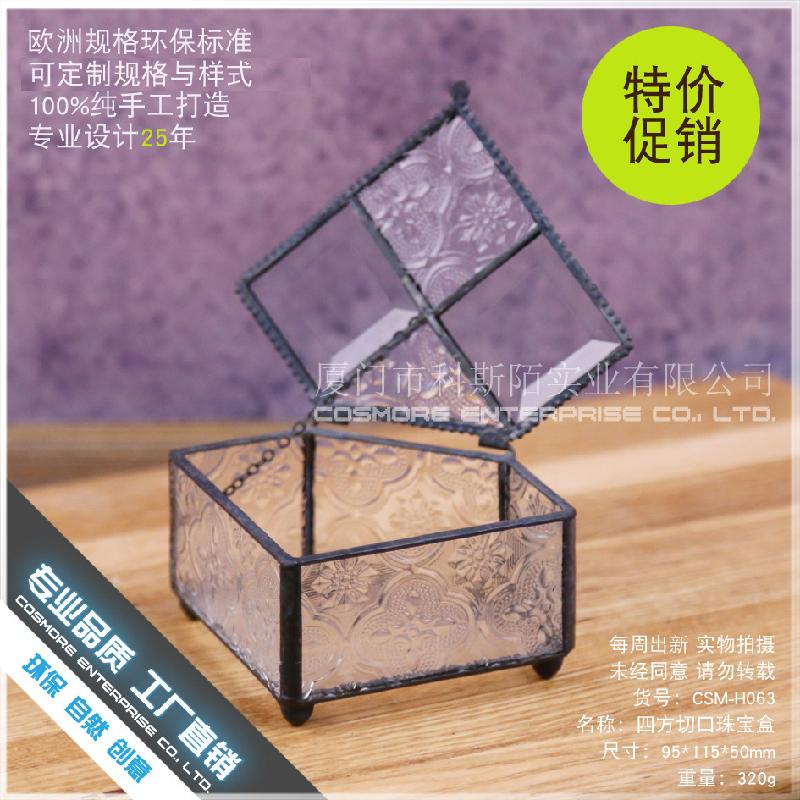 Chậu Đa Giác DG-231 Hộp kim cương cắt bốn phía, cây thực vật đông cơ, thảo mộc nhỏ, cảnh quan không đều, kính lớn, hoa vĩnh cửu nhỏ, hộp phân phối