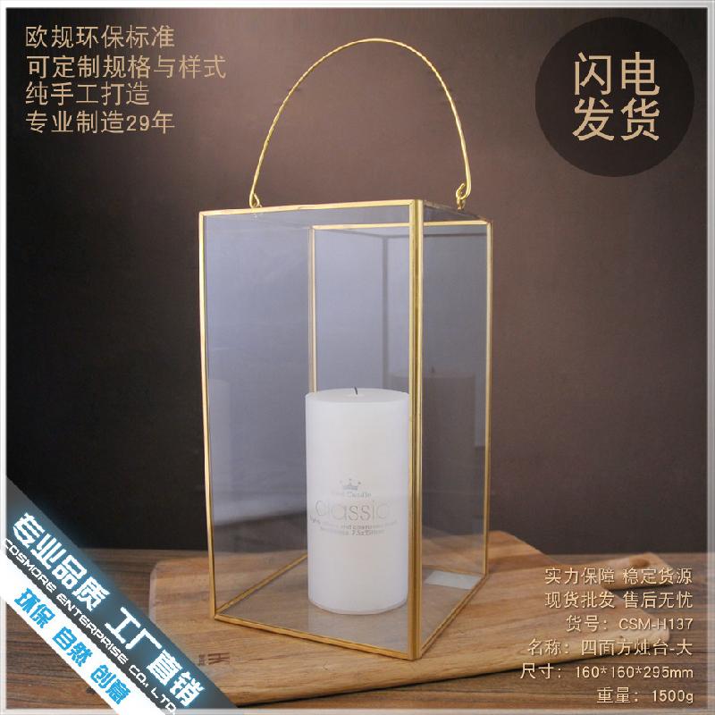 Chậu Đa Giác DG-139 Đèn thời trang phong cách cổ điển ôm đối với 4 mặt lớn