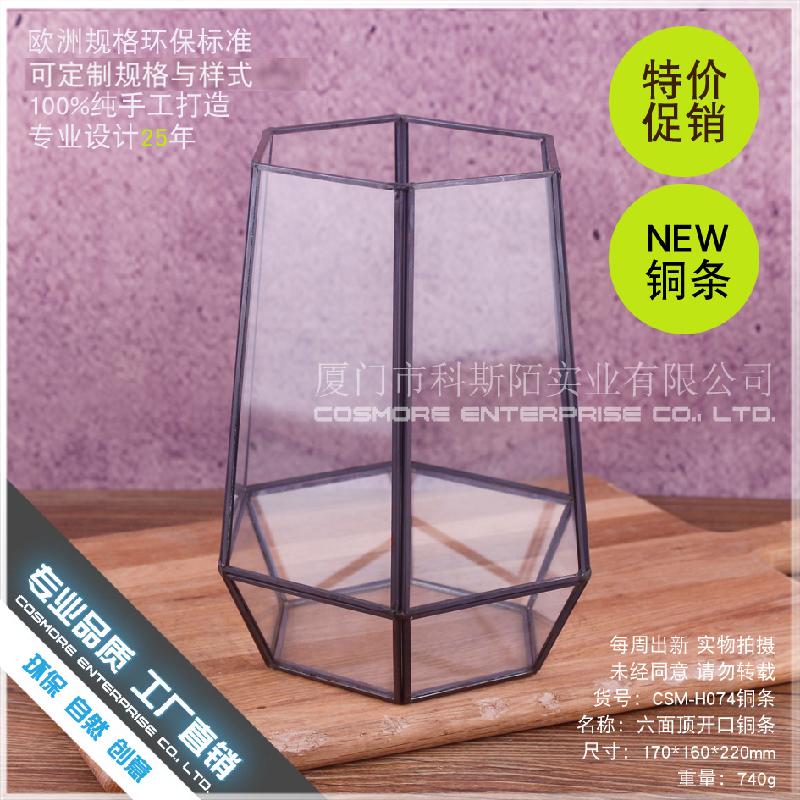 Chậu Đa Giác DG-218 Bữa tiệc bóng đèn với những chiếc đĩa thủy tinh trên bàn ăn nhà