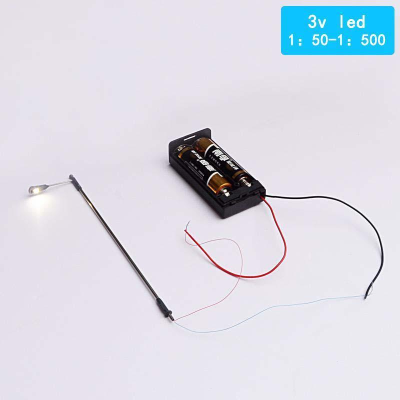 Mô hình đèn đường 3v LED 1/50-1/300 (JY-185)