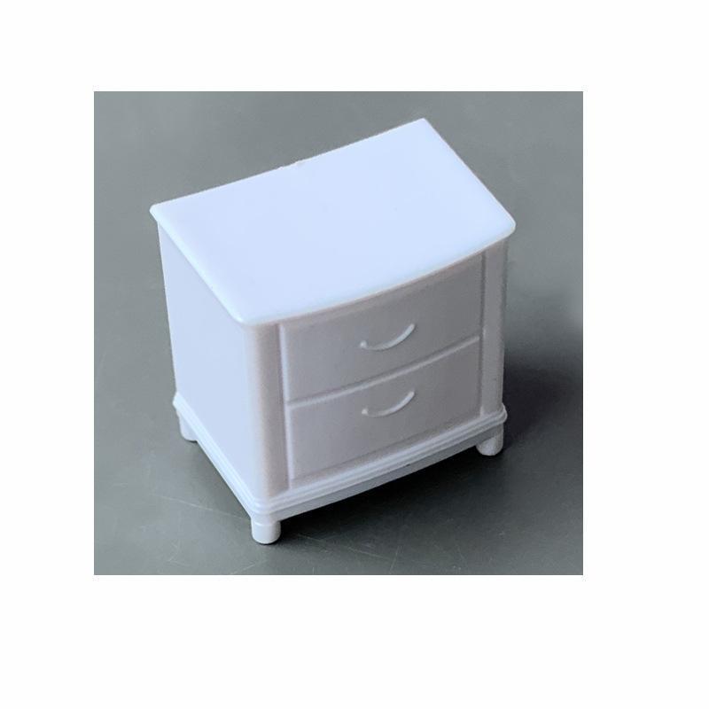 Mô hình ghế giường đầu tủ máy giặt 1/50 đồ nội thất trong nhà (JY-299)