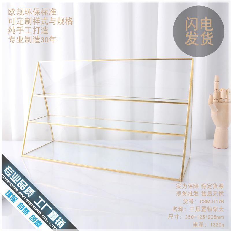 Chậu Đa Giác DG-93 Kệ trưng bày nước hoa hồng độc đáo của Maxims Glass