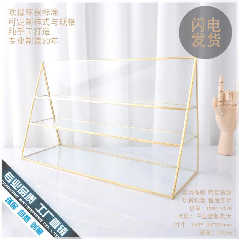 Chậu Đa Giác DG-93 Kệ trưng bày nước hoa hồng độc đáo của Maxims Glass