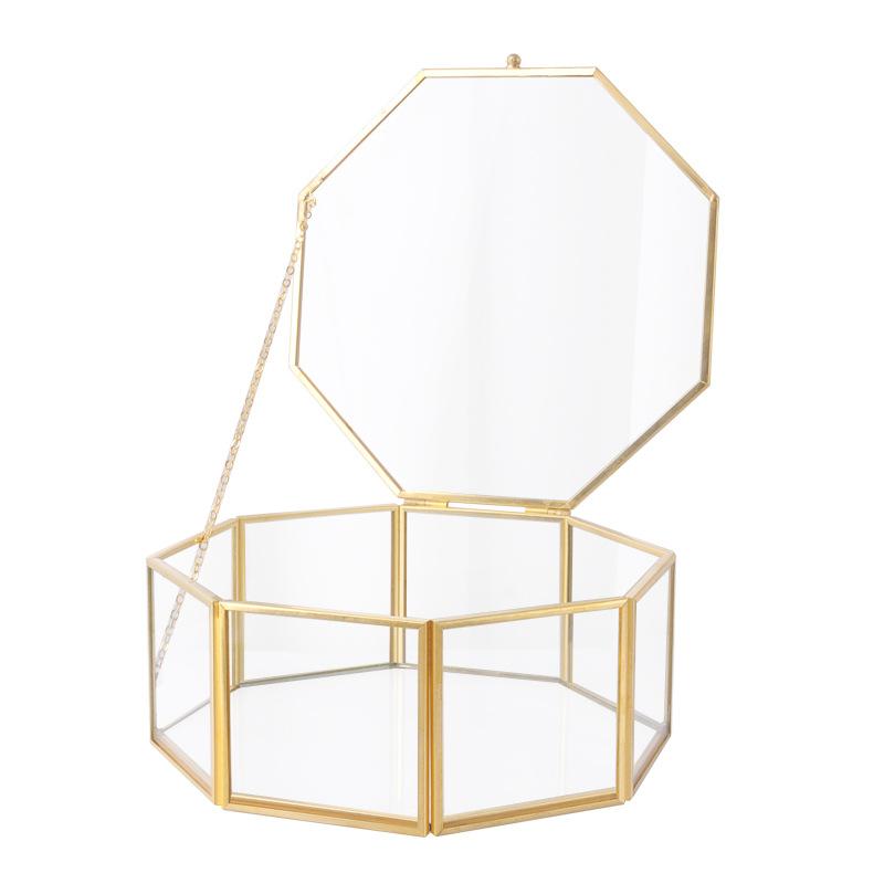 Hộp trang sức 8 mặt kính Terrarium decor (DG-214)